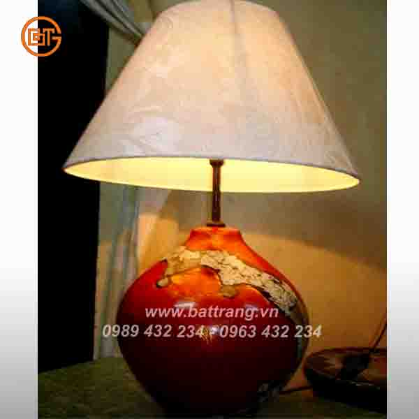 Bat Trang Lacquer ceramics desk lamp