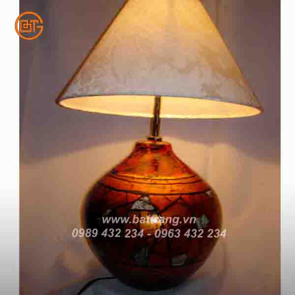 Bat Trang Lacquer Ceramics Desk Lamps 