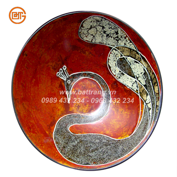 Bat Trang Ceramics Group - Khanh Ceramics lacquer bowl 01