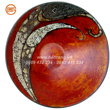 Bat Trang Ceramics Group - Khanh Ceramics lacquer bowl 07