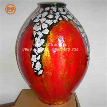 Bat Trang Ceramics Group - Khanh Ceramics lacquer vases 419