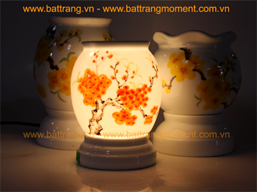 Lights come Bat Trang ceramic oil (ITEM CODE: BTG-UDK / USEK)