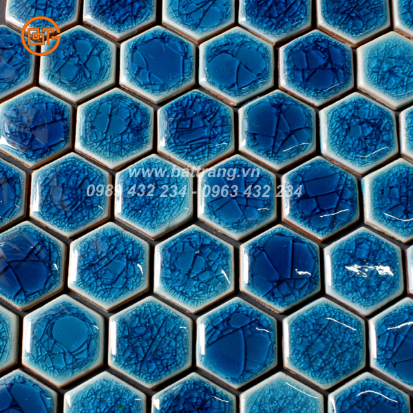 gạch mosaic gốm dùng cho ốp lát phòng tắm, bể bơi Sứ Bát Tràng Group