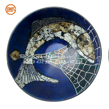Bat Trang Ceramics Group - Khanh Ceramics lacquer bowl 06