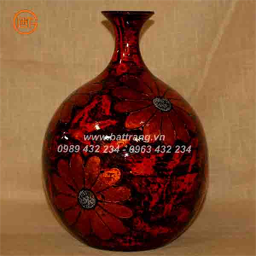 Bat Trang Ceramics Group - Khanh Ceramics lacquer vases 498