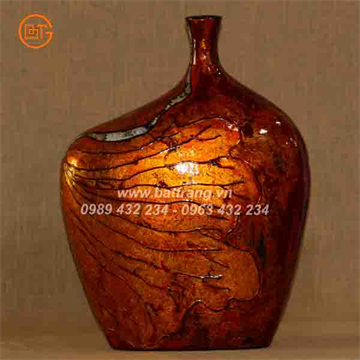 Bat Trang Ceramics Group - Khanh Ceramics lacquer vases 548