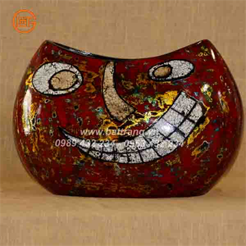 Bat Trang Ceramics Group - Khanh Ceramics lacquer vases 556