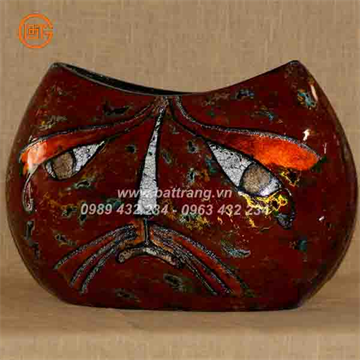 Bat Trang Ceramics Group - Khanh Ceramics lacquer vases 560