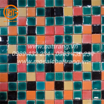 Mã màu gạch mosaic gốm Sứ Bát Tràng Group #82 | Gạch mosaic ốp bể bơi dành cho pool và spa, nhà hàng