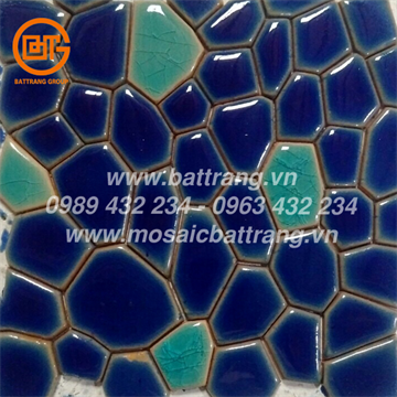 Mã màu gạch mosaic gốm Bát Tràng Group #83| Gạch mosaic gốm dành cho thiết kế cảnh quan sân vườn| Gạch mosaic đa hình lục lăng