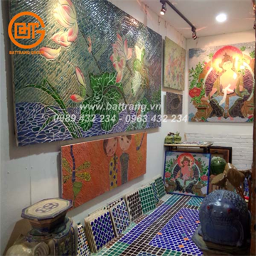 Câu chuyện sản xuất gạch mosaic gốm Bát Tràng của Khánh Gốm và Sứ Bát Tràng Group